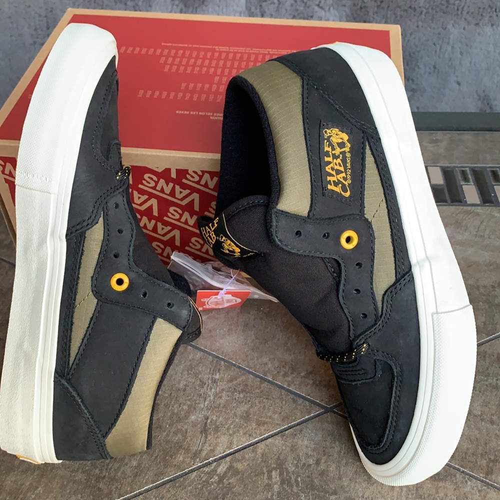 VANS HALF CAB PRO SURPLUS BLACK/MILITARY WMNS - Picture 11 of 16